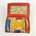 Distler, Road Construction Kit with 2 Cars, US Z. Germany, tin, cw ok, paint d., box C 2-, C 2-