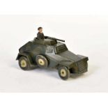 Tippco, Armored Scout Vehicle with Driver, Germany pw, tin, cw ok, paint d., C 3-Tippco,