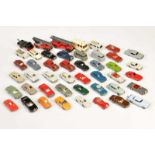 Wiking, 46 Model Cars, W.-Germany, 1:87, plastic, mostly very good conditionWiking, 46