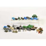 Wiking, Bundle Cars + Accessories, W.-Germany, 1:90, plastic, paint part. refinished, treasure