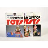 3 Books "Yesterday of Toys", min. dirty, otherwise very good condition3 Bücher "Yesterday of