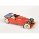 Meccano, Sedan Car, England, tin, 1 lamp missing, C 2Meccano, Limousine, England, 20 cm, Blech, 1