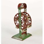 Big Wheel, tin, paint d., around 1930, please inspectRiesenrad, 27 cm, Blech, LM, um 1930, bitte