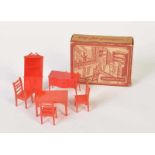 Dolly's Furniture, Dining Room Kit, Netherlands pw, plastic, box C 1-, C 1Dolly's Furniture,