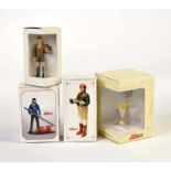 Schuco, 4 Kits: Children with Piccolo, Race Drivers, Fireman, box C 1, C 1Schuco, 4 Sets: Kinder mit