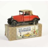 Citroen, Convertible, France, tin, cw ok, box C 2, paint part. refinished, otherwise good