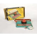 Tippco, Apex: Children Typewriter No 230 with Spare Colour Ribbons, W.-Germany, mixed constr., box C