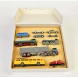 Wiking, Mercedes Kit with 10 Models, W.-Germany, 1:87, plastic, box C 1, C 1Wiking, Mercedes Set mit