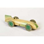 Chad Valley, Racing Car, England, tin, cw ok, paint d., C 3Chad Valley, Rennwagen, England, 20,5 cm,