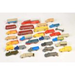 Wiking, Bundle Trucks, Busses unglazed, W.-Germany, 1:87, plastic, mostly very good conditionWiking,
