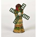 Penny Toy, Wind Mill, Germany pw, tin, min. paint d., C 1-2Penny Toy, Windmühle, Germany VK, 9 cm,