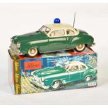 Schuco, Alarm Car 5340, W.-Germany, tin, cw ok, box C 1-, C 1Schuco, Alarm Car 5340, W.-Germany,