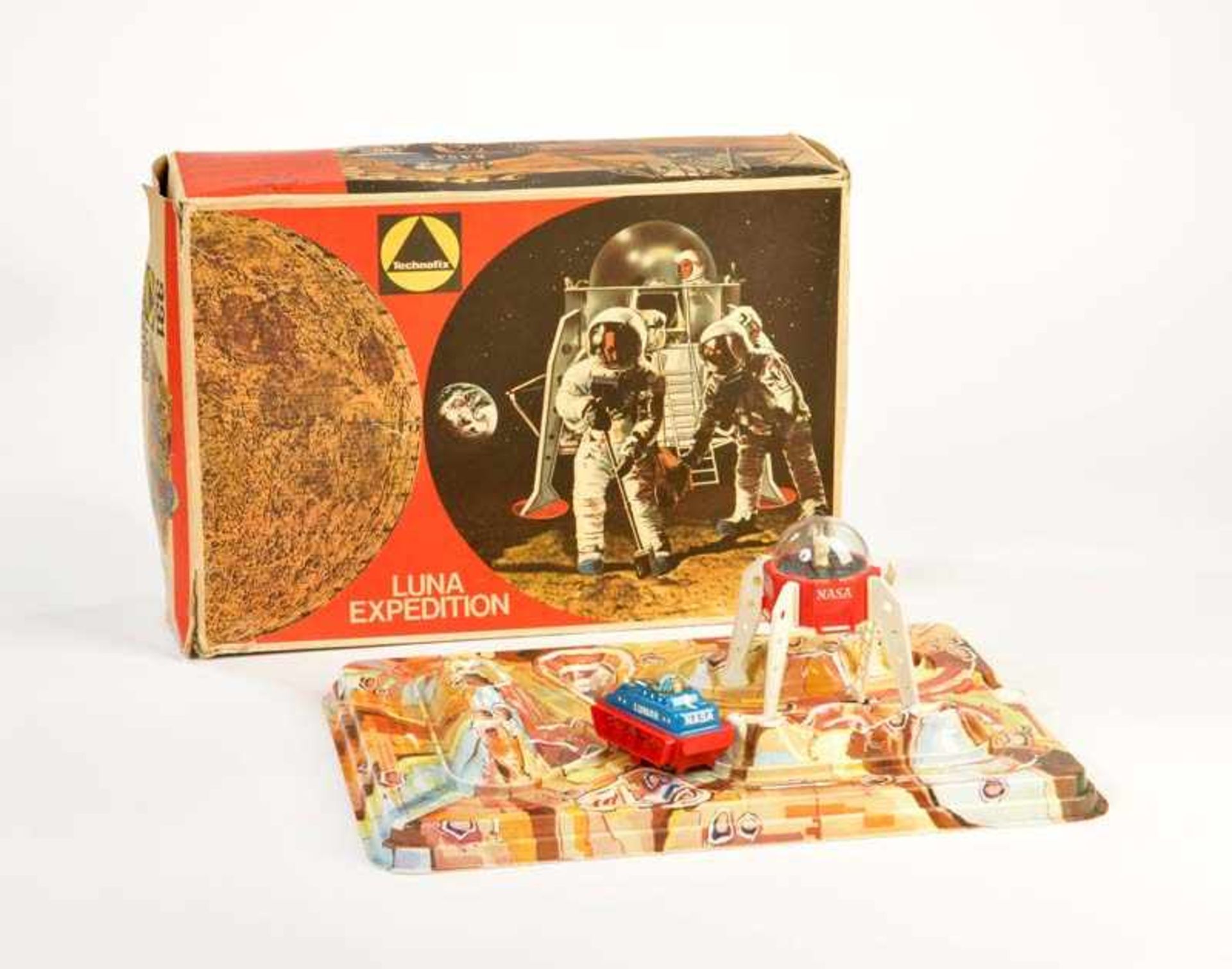 Technofix, Lunar Expedition 331, W.-Germany, plastic, cw ok, box C 2, C 1Technofix, Lunar Expedition