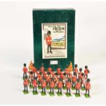 Britains, 30 english Soldiers, England, diecast, box, C 1Britains, 30 englische Soldaten zu Fuß,