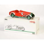 Märklin, Racing Car, tin, cw ok, box C 1, C 1Märklin, Rennwagen, 37 cm, Blech, UW ok, Okt Z 1, Z