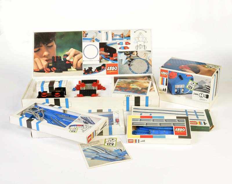 Lego System, Bundle Train Package + Accessories, very good condition, please inspect, C 1/1-Lego