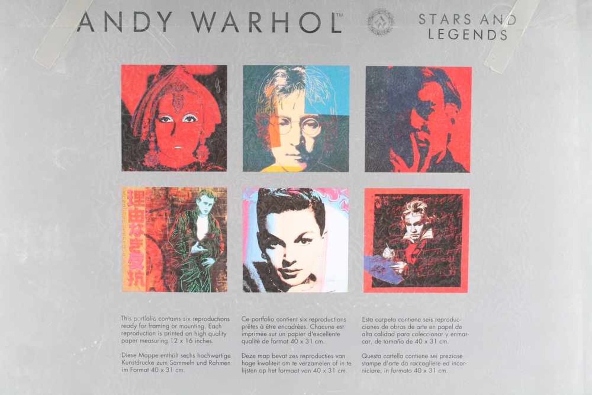 Andy Warhol - Stars and Legends - A Portfolio of Six Works, Andy WARHOL (1928 Pittsburgh -1987 New - Bild 4 aus 4
