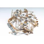 Umfangreiche Schmucksammlung u.a. Silberschmuck,insgesamt ca. 1 kg Mode- und Silberschmuck,