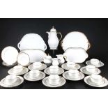 Rosenthal Sanssouci Porzellanservice, umfangreiches Porzellanservice für 11 Personen, Rosenthal