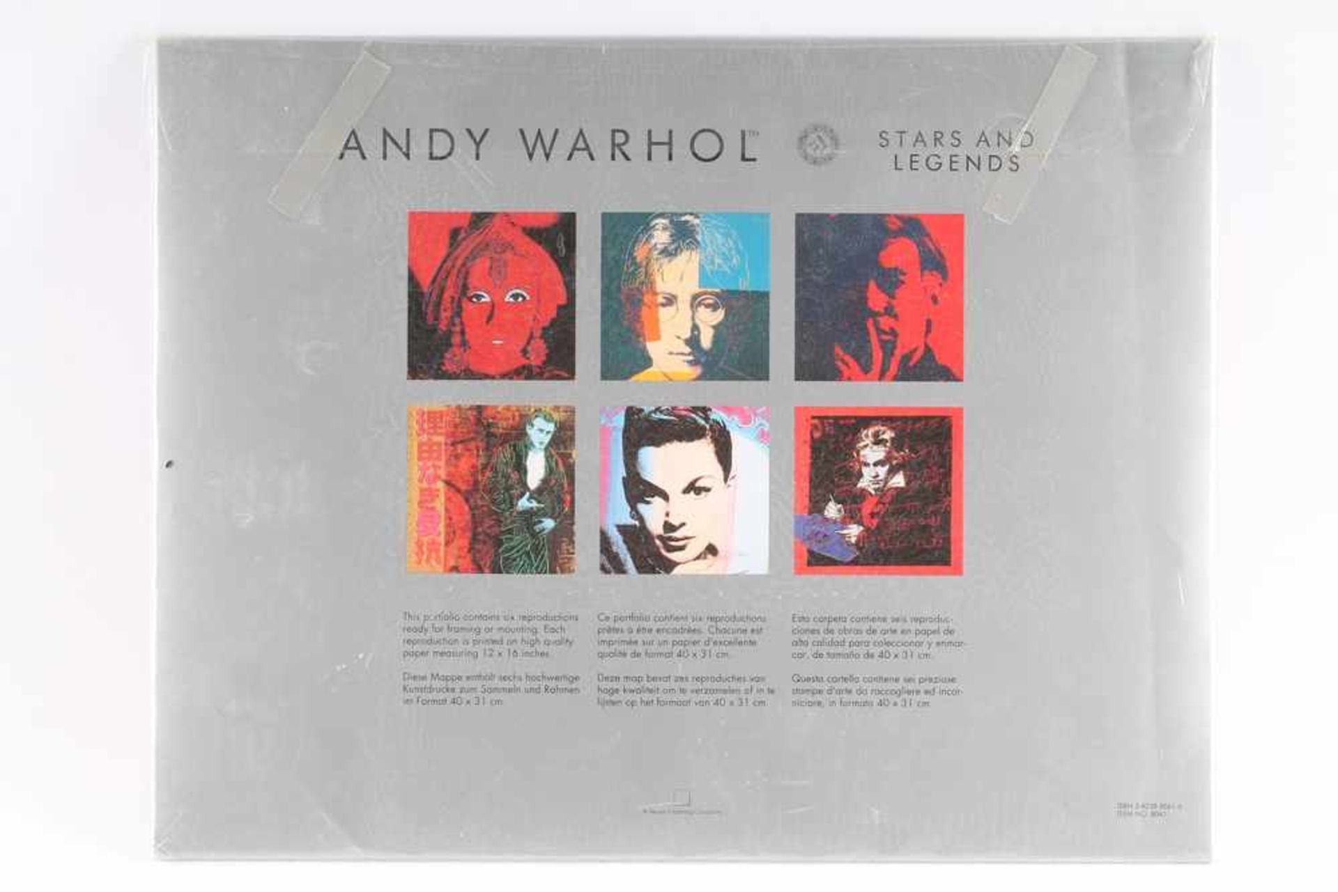 Andy Warhol - Stars and Legends - A Portfolio of Six Works, Andy WARHOL (1928 Pittsburgh -1987 New - Bild 3 aus 4