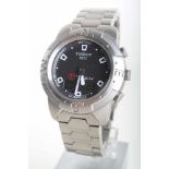 Tissot Touch Titanium Chronograph Armbanduhr,Herrenarmbanduhr mit Kompass, Barometer, Höhenmesser,