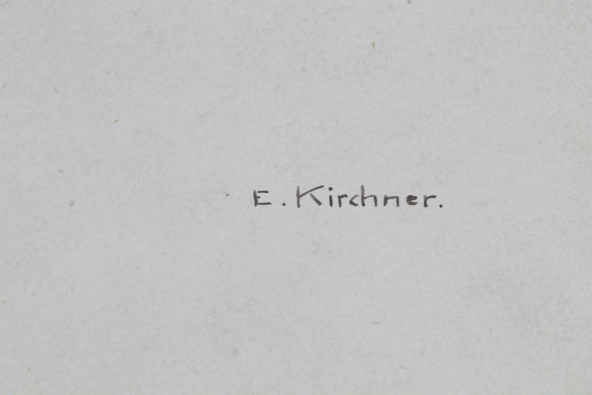 Eugen KIRCHNER (1865-1938) der eiskalte Zahnarzt,Tusche/Aquarell, lavierte Zeichnung auf - Bild 3 aus 3