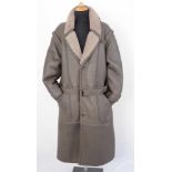 Herren Lammfell Mantel, Pelzmantel, braun Gr.50Men Lambskin, sheepskin fur coat, brown Size L/XL,