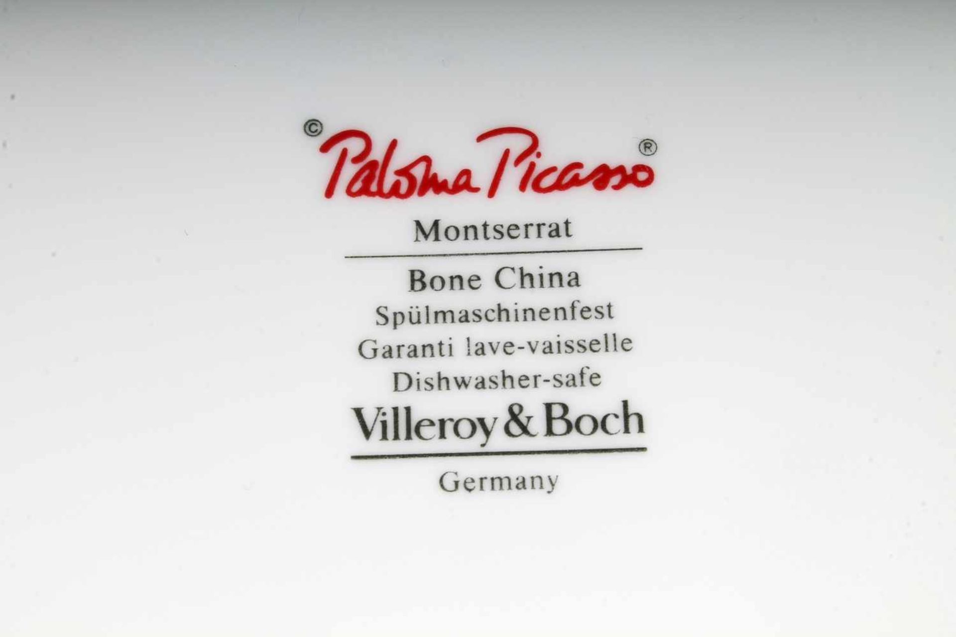 Villeroy & Boch Paloma Picasso Montserrat Kaffeeservice für 8 Personen,30-teiliges Porzellan - Bild 7 aus 7