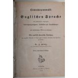 1869 Leipzig, Veit et Comp., Elementargrammatik Der Englischen Sprache: Mit Stufenweise