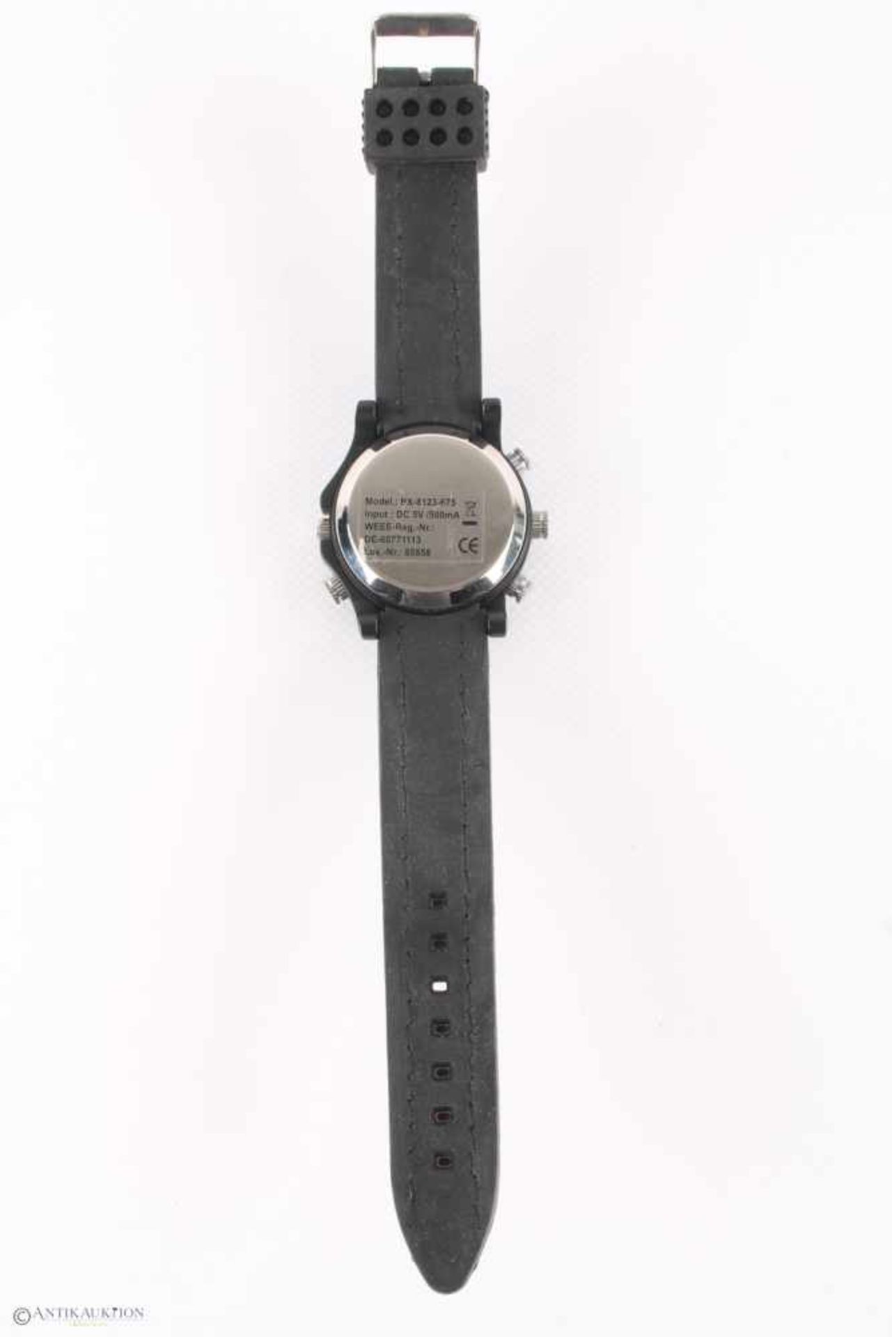 Octacam 5in1 Armbanduhr mit Video- und Fotokamera,Hau, Model PX-8123-675, Kunstoffgehäuse, - Bild 3 aus 3