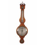 Georgianischer Banjo / Barometer um 1800-1850 von J. Omer, England Minories um 1800-1850,
