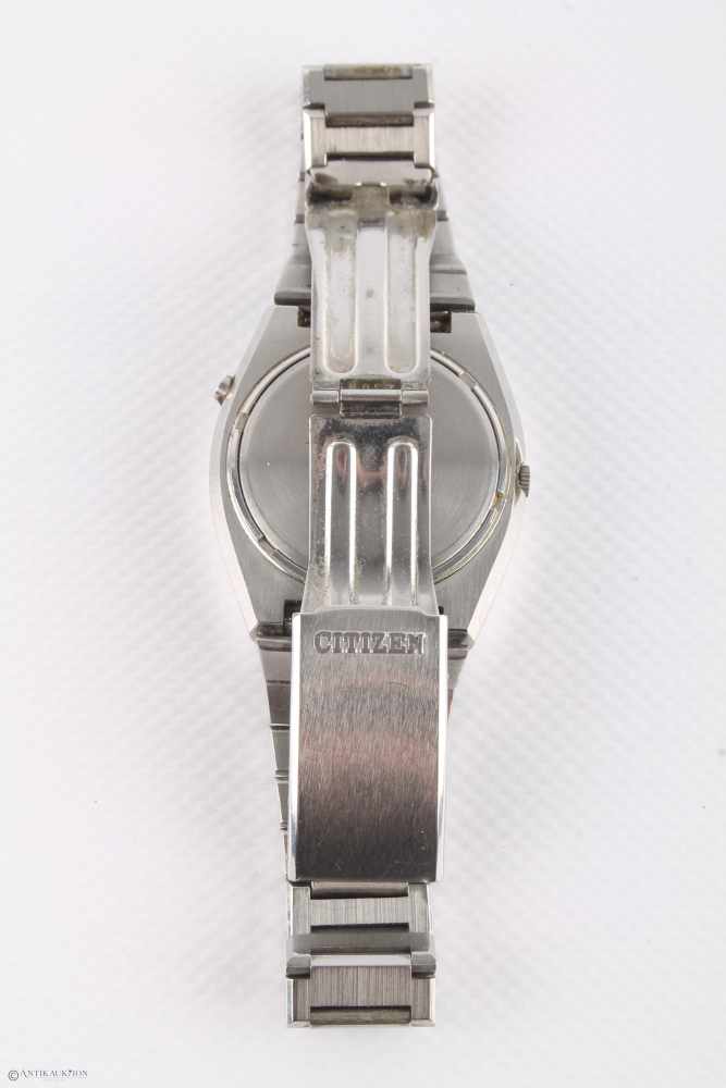 CITIZEN Cosmotron Electronic 7803 Armbanduhr, HAU, Edelstahlgehäuse, Ref-Nr. 31230890, Kaliber 7803, - Image 3 of 5