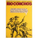 Polish Movie Poster American western film Rio Conchos