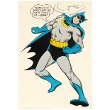 Advertising Poster Batman DC Comics Carmine Infantino