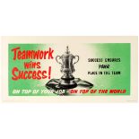 4 Motivational Posters Teamwork Hourglass Pirate