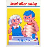 Propaganda Poster Dentist Dental Brush After Eating Dentist