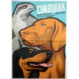 Movie Poster Cimborak Dachshund Pointer Dogs Hawk