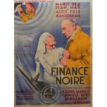 Movie Poster Finance Noir Art Deco