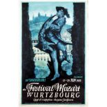 Travel Poster Germany Mozart Festival
