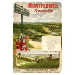 Travel Poster Montfermeil Franceville Land Sale France