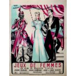 Movie Poster Jeux de Femmes Women Games