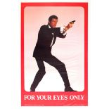 Movie Poster James Bond 007 For Your Eyes Only Roger Moore