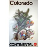 Travel Poster Colorado