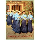 Advertising Poster TET Cakes und Biscuits