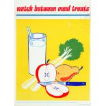 Propaganda Poster Dentist Dental Watch Between Meal Treats