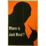 Advertising Poster Where is Jack Wood?