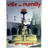 Travel Poster France Savoie Ville De Rumilly