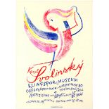 Advertising Poster Karel Svolinsky Art Exhibition