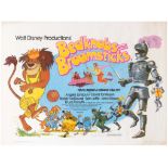Film Poster Bedknobs and Broomsticks Disney Fantasy Magic Musical