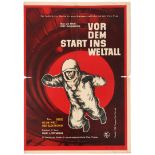 Film Poster SciFi Space Travel DDR USSR Cosmonaut